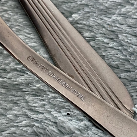 Vintage Glo Tone Servet Serveware - Picture 3 of 4